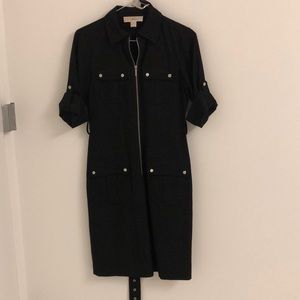 Michael Kors black dress with belt